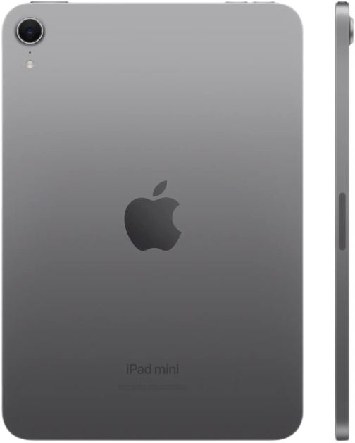 Планшет Apple iPad mini (2024) 256GB Wi-Fi (серый космос), без RuStore