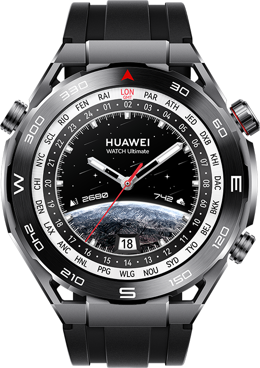 Умные часы Huawei Watch Ultimate (черный)