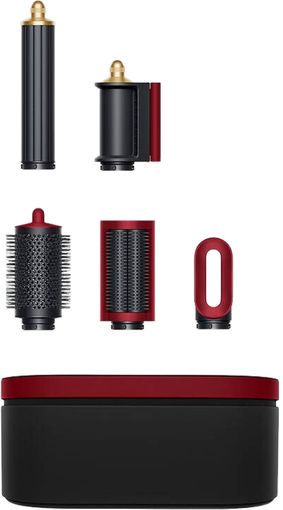 Стайлер Dyson Airwrap Complete (HS08) long + насадка-диффузор (красный бархат)