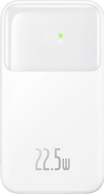 Внешний аккумулятор Baseus Dual Fast Charging Cables (10000 mAh, белый)