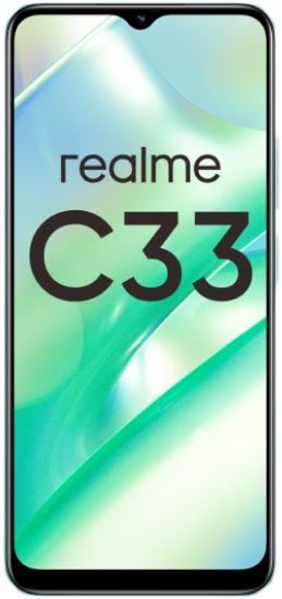 Смартфон Realme C33 4/128GB (голубой)