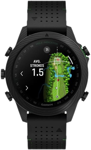 Умные часы Garmin ️MARQ GEN2 Golfer Carbon Edition (черный)