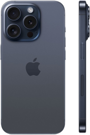 Смартфон Apple iPhone 15 Pro 128GB 2 sim (титановый синий)