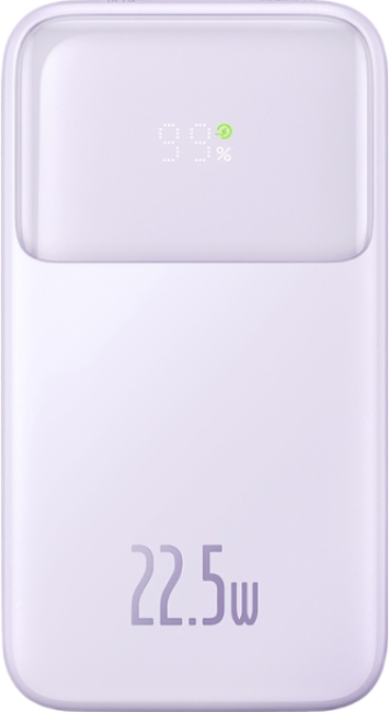 Внешний аккумулятор Baseus Dual Fast Charging Cables (20000 mAh, фиолетовый)