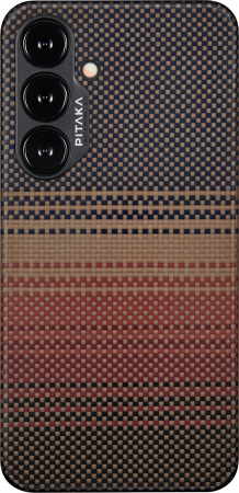 Чехол Pitaka MagEZдля Samsung Galaxy S24 (оранжевый)