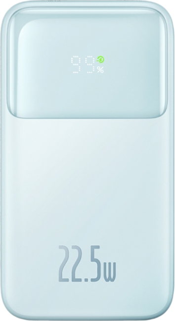 Внешний аккумулятор Baseus Dual Fast Charging Cables (10000 mAh, голубой)