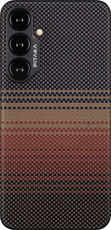 Чехол Pitaka MagEZдля Samsung Galaxy S24+ (оранжевый)