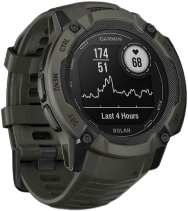 Умные часы Garmin ️Instinct 2X Solar (зеленый)