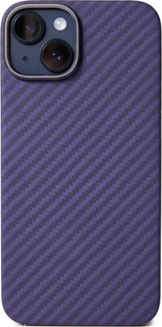 Чехол KZDOO Keivlar для iPhone 15 (фиолетовый)