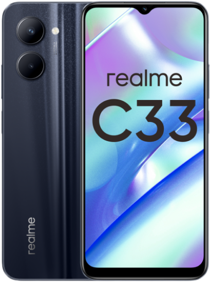 Смартфон Realme C33 4/128GB (черный)