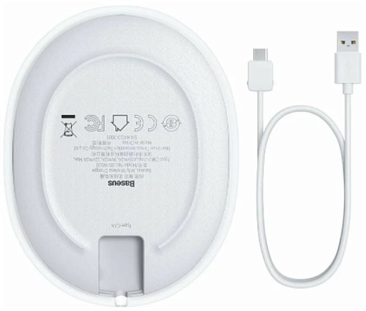 Беспроводная зарядка Baseus Jelly wireless charger 15W (белый) 