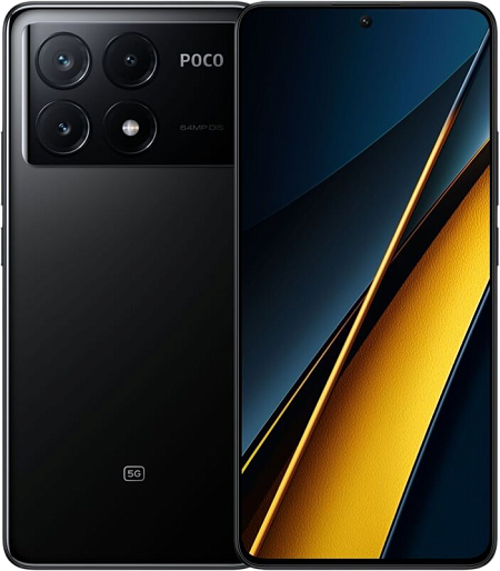 Смартфон POCO X6 Pro 12/512 ГБ (черный) EU