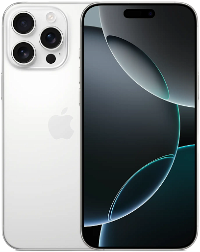 Смартфон Apple iPhone 16 Pro Max 256GB (белый титан) 2 sim