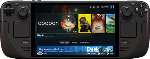 Портативная игровая приставка Steam Deck OLED 16/512GB