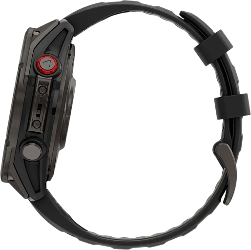 Умные часы Garmin Fenix 8 Pro 47mm Amoled Sapphire DLC (черный/серый)