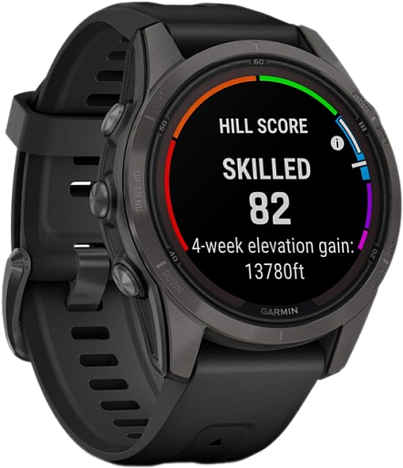 Умные часы Garmin ️FENIX 7S Pro Sapphire Solar (черный)