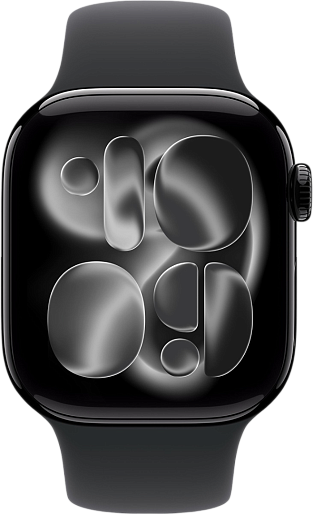 Умные часы Apple Watch Series 11 42mm with Sport Band (черный) S/M, без RuStore