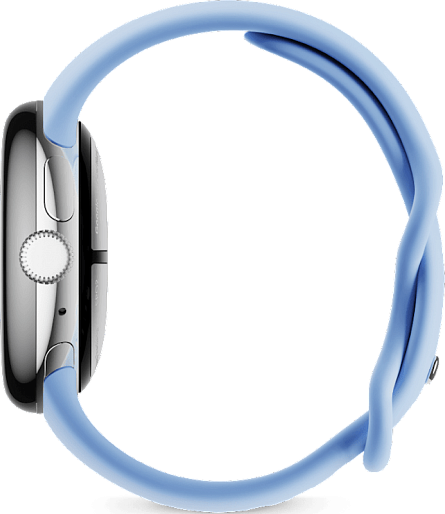 Умные часы Google Pixel Watch 2 Wi-Fi 41mm (серебристый/морской) JP