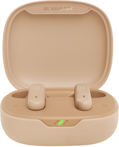 Наушники JBL Wave Flex (бежевый)