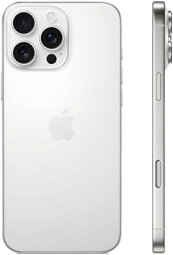 Смартфон Apple iPhone 16 Pro Max 256GB (белый титан) 2 sim