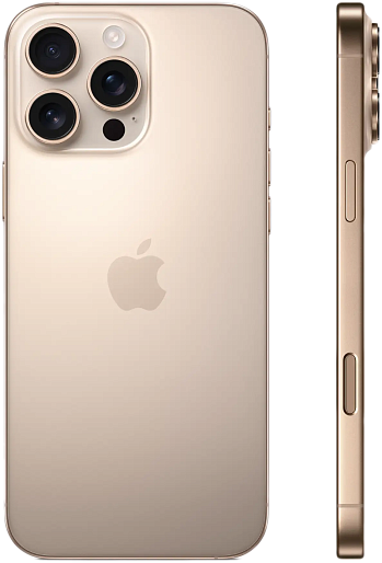 Смартфон Apple iPhone 16 Pro Max 256GB (пустынный титан) 2 sim, без RuStore