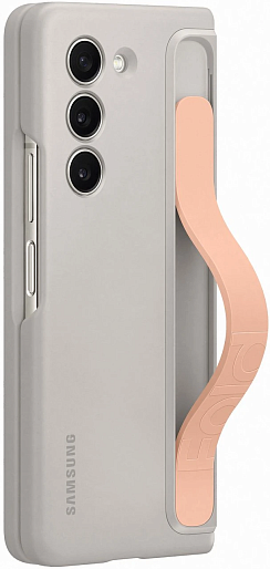 Оригинальный чехол Samsung Samsung Galaxy Z Fold5 Standing Case with Strap (песочный)