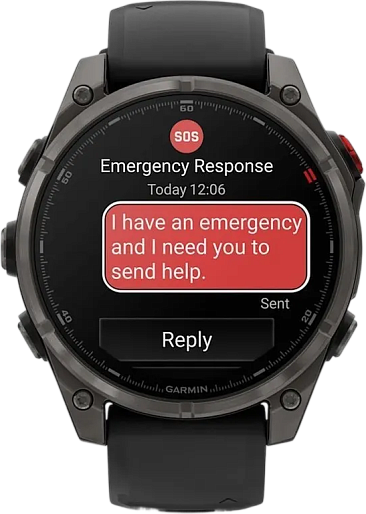 Умные часы Garmin Fenix 8 Pro 47mm Amoled Sapphire DLC (черный/серый)