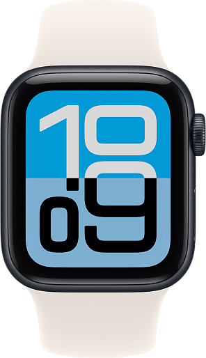 Умные часы Apple Watch SE 3 40mm with Sport Band (черный/сияющая звезда) S/M