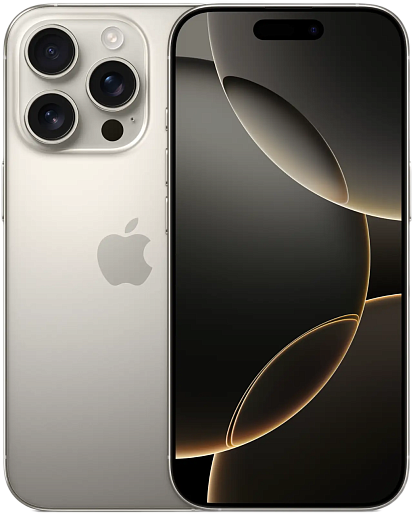 Смартфон Apple iPhone 16 Pro 128GB (природный титан) 2 sim