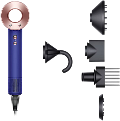 Фен Dyson Supersonic Hair Dryer HD08 с кейсом (розовый/синий)