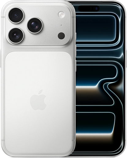 Смартфон Apple iPhone 17 Pro 256GB (серебристый) eSIM, без RuStore