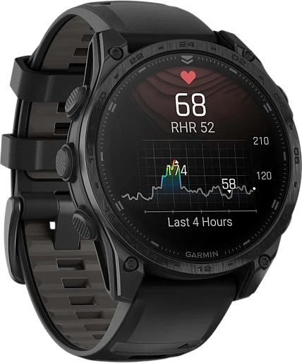 Умные часы Garmin Tactix 8 47mm Amoled Sapphire (черный)