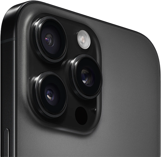 Смартфон Apple iPhone 16 Pro Max 512GB (черный титан) 2 sim, без RuStore