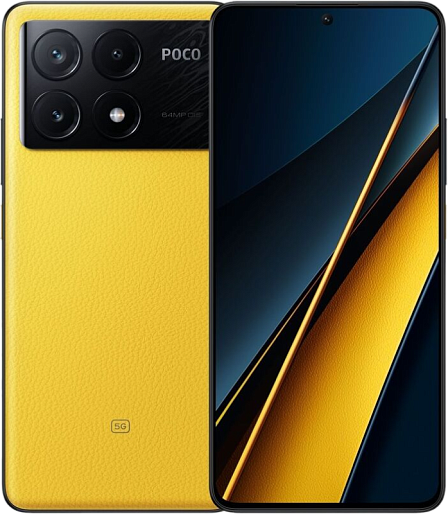 Смартфон POCO X6 Pro 12/512 ГБ (желтый)