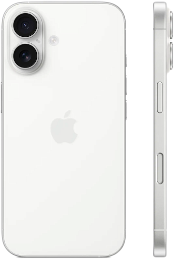 Смартфон Apple iPhone 16 256GB (белый), без RuStore