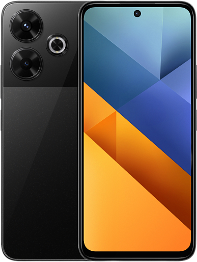 Смартфон POCO M6 4G 6/128 ГБ (черный)