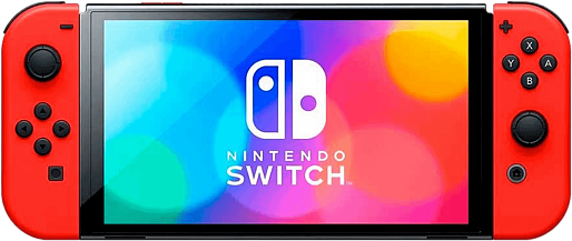 Портативная игровая приставка Nintendo Switch OLED 64GB (Mario Red)