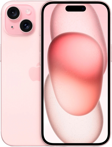 Смартфон Apple iPhone 15 128GB (розовый)