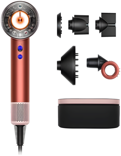 Фен Dyson Supersonic HD16 Nural (бронзовый/розовый)