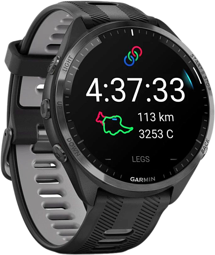 Умные часы Garmin Forerunner 965 (черный)