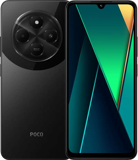 Смартфон POCO C75 6/128 ГБ (черный)