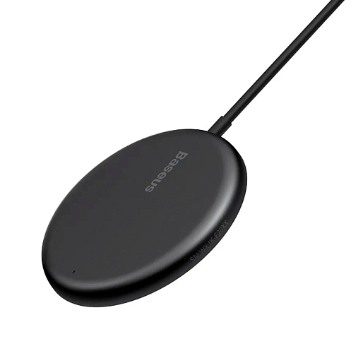 Беспроводная зарядка Baseus Simple Mini Magnetic Wireless Charger (черный)