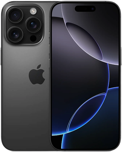 Смартфон Apple iPhone 16 Pro 1TB (черный титан), без RuStore