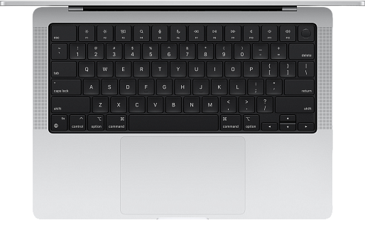 Ноутбук Apple MacBook Pro 14 (M4 Pro, 2024) 24/512GB (MX2E3) US, английская раскладка (серебристый)