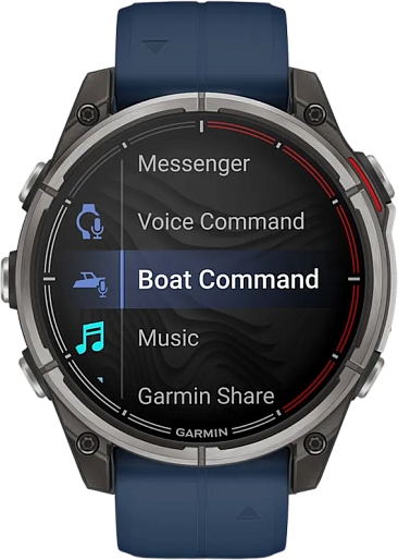 Умные часы Garmin Quatix 8 47mm Amoled Sapphire (синий)