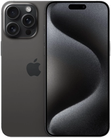 Смартфон Apple iPhone 15 Pro Max 512GB (титановый черный)