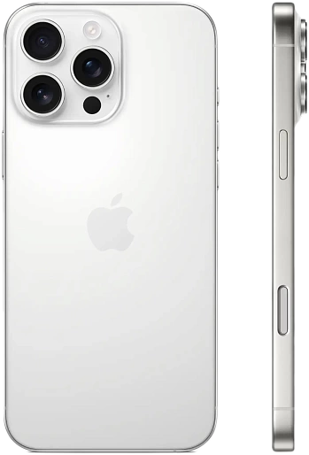 Смартфон Apple iPhone 16 Pro Max 256GB (белый титан) 2 sim