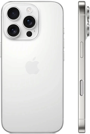 Смартфон Apple iPhone 16 Pro 128GB (белый титан) 2 sim
